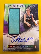 DA17584 2023 Panini Origins WNBA JERSEY AUTO AUTOGRAPH Courtney Vandersloot