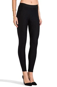 DAVID LERNER Bergen Stretch Ponte and Lace Leggings L NWT - Picture 1 of 5