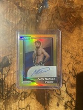 ZABIT MAGOMEDSHARIPOV - UFC 2021 Panini Chronicles GOLD NATIONAL PRIDE AUTO /10