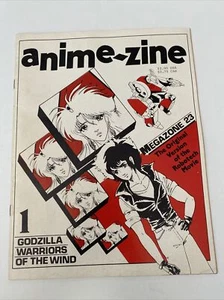 anime-zine #1 GODZILLA WARRIORS OF THE WIND,Megazone 23 - Picture 1 of 3
