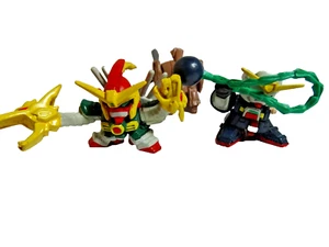 Gundam G-GENERATION Dragon Gundam Min Figurine Toy Lot of 3 Cool Toys Great Gift - Picture 1 of 5