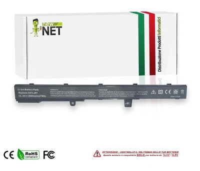 Akku 2600mAh kompatibel mit Asus F551CA F551C F551M F551MA F551MAV - Bild 1 von 4