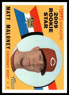 2009 Topps Heritage #638 Matt Maloney RC Card - Image 1 of 2