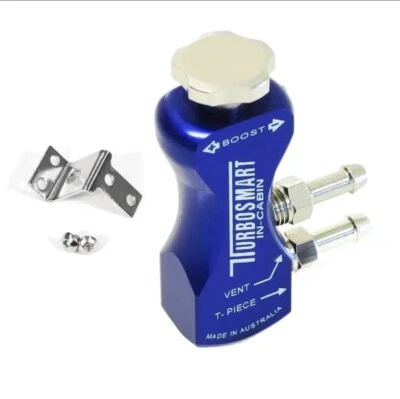 Turbosmart In Cabin Gated Manual Boost Controller Turbo MBC Blue TS-0106-1001 - Image 1 of 4