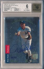 2009 SP Authentic 1993 SP Buyback Autograph Derek Jeter /93 BGS 6