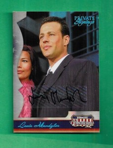 Americana II 2008  Private Signings Autograph Card 173 Louis Mandylor 184/380