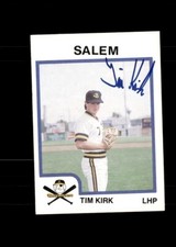  Tim Kirk Salem Buccaneers 1987 ProCards authentic autographed card