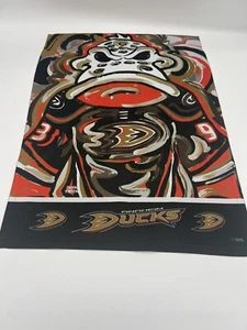Anaheim Ducks Suede Garden Flag Two Sided 12.5 X 18 Justin Patten NHL - Picture 1 of 2