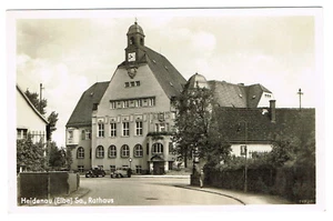 AK Heidenau Elbe Rathaus Osterzgebirge Sächsische Schweiz Sachsen 1938 A183 - Bild 1 von 2