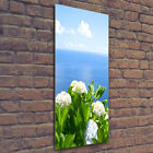 Tulup Acrylic Glass Print Wall Art Image 50X125cm - Hydrangea Sea