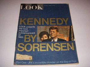 Look Magazine, August 10, 1965, John F. Kennedy, Bay of Pigs, Japan, Leo Rosten! - Picture 1 of 2