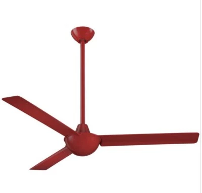 REFURBISHED Red Minka Aire Kewl Ceiling Fan RARE  - Image 1 of 4