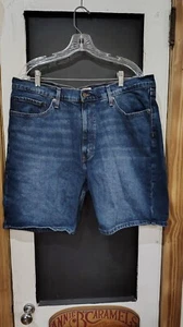 mens Levi Strauss Signature blue denim shorts size 38 - Picture 1 of 8