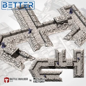 WW2 Trench's, 3d printed Tabletop Wargames Terrain, Bolt Action RPG - Picture 1 of 11