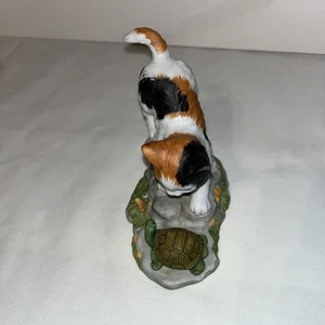 Danbury Mint Katzenfiguren 1991, What’s Your Hurry - Bild 1 von 4