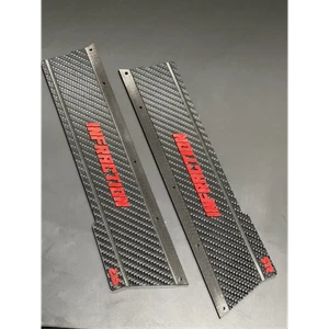 STP1172CF ARRMA IN FRACTON SIDE SKIRTS CARBON FIBER RED - Bild 1 von 6