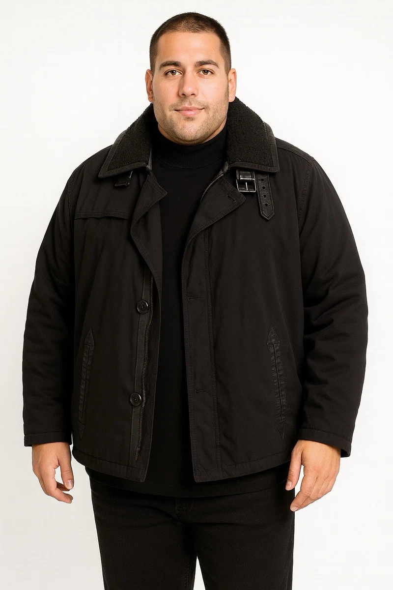 Sean John Polyester Solid Outer Shell Coats, Jackets & Vests for