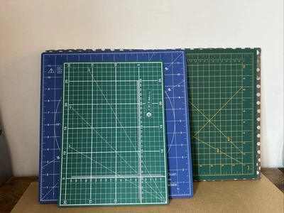 Job Lot Of Quilters Rules Cutting Mats Used - Image 1 of 4