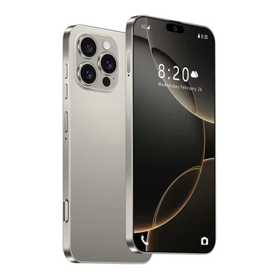 GAMAKOO Unlocked Mobile Phones 16 Pro Max 5G 128GB Smartphone Android Phone 6000mAh