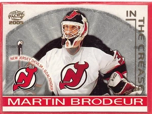 2004-05 Pacific In The Crease #8 Martin Brodeur - Picture 1 of 2