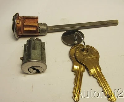 Dodge Plymouth Chrysler DeSoto lock set ignit door NOS 1935 1936 1937 1938 1939 - Image 1 of 3