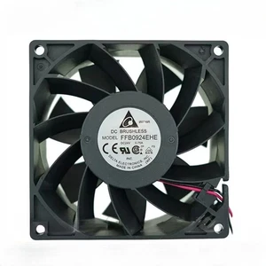 One Delta FFB0924EHE 9238 24V 0.75A 9CM 2-wire inverter cooling fan - Picture 1 of 4
