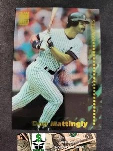 1994 Topps Stadium Club Finest Team Don Mattingly card #7 OF 12 Yankees - Picture 1 of 2