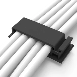 Cable Clips with Strong Self-Adhesive, Multipurpose Wire Clamps for Cable Manag - Afbeelding 1 van 12