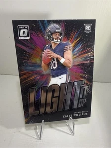 2024 Panini Donruss Optic - Light It Up Caleb Williams #1 (RC) - Picture 1 of 7