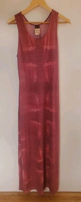 NUEVO PLEIN SUD JEANS COLOR BAYA LARGO MAXI BODYCON VESTIDO ELÁSTICO TALLA M 40 8 Foto 1 de 4