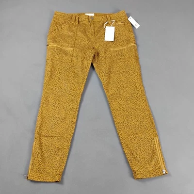 Pantalones de mezclilla Joie al tobillo para mujer talla 32 elásticos multicolor estampado animal nuevos con etiquetas $248 Foto 1 de 4
