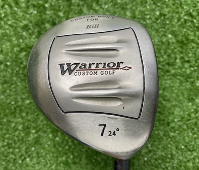 Warrior Custom Golf 7 Wood 24* / RH / Regular Graphite ~41" / Good Grip / jl8701 - Image 1 of 4