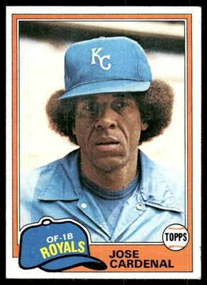 1981 Topps - Jose Cardenal #473 - Image 1 of 2