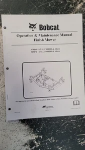 Bobcat Operation and Maintenance Manual Finish Mower 2006 3FM60 & 3FM72 6904722 - Picture 1 of 6