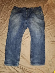 Ariat Work FR M3 Loose Jeans Mens 44x32 BluecBoot Cut Flame Resistant READ! - Picture 1 of 8