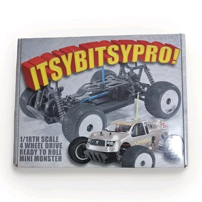 New Kyosho Itsy Bitsy Spyder Pro 4WD RC Truggy 1/18 Scale Very Rare - Image 1 of 4