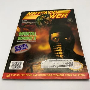 Nintendo Power Magazine Volume 64 Sept 1994 Mortal Kombat II + Poster + Cards - Imagen 1 de 4