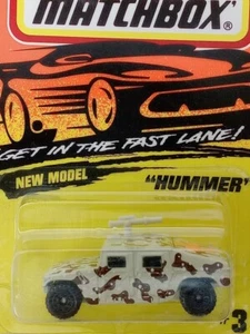 Matchbox Superfast Hummer #3 NEW MODEL Military 1:64 Scale Sealed - Picture 1 of 3