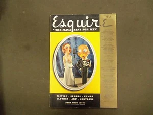 1938 MAY ESQUIRE MAGAZINE - NICE ILLUSTRATIONS, COVER AND ADS - ST 3105 - Picture 1 of 2