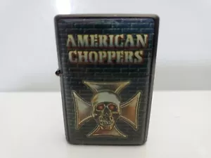 NOS American Choppers Flip Top Black Lighter Collectors. 3749,50.25 - Picture 1 of 8