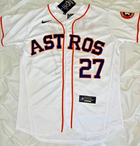 Jose Altuve Houston Astros #27 Adult M L XL 2XL White Jersey Cover
