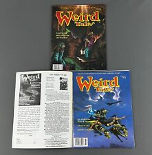 Weird Tales Fantasy & Horror Magazine Lot of 2 313 Summer and 314 Fall 1998
