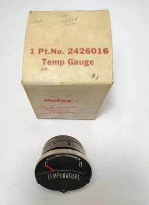 Chrysler New Yorker Newport 1964 cuadro de instrumentos medidor de temperatura 2426016 nuevo en stock Foto 1 de 4