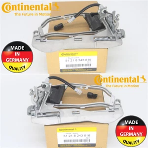Front Pair Left&Right Door Handle Carrier Frame Exterior for 2000-2006 BMW X5 - Picture 1 of 12