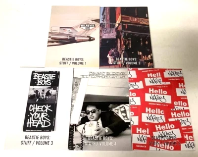 2022 Beyond the Streets Beastie Boys Zines Stuff Volumes 1 2 3 4 5 MAGAZINE SET - Image 1 of 4