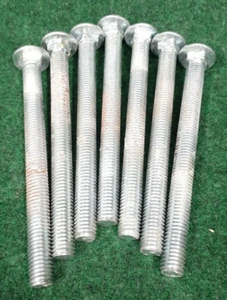 1/2 in. x 6 in. Stainless-Steel Carriage Bolt (7-Pack) 13 tpi - Picture 1 of 4