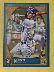 2021 Gypsy Queen Nick Heath Blue Rookie Card %138/150 SP #73