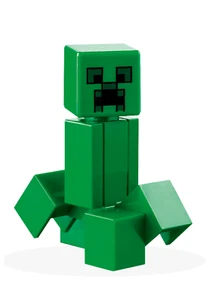 Lego Minecraft Classic Green Creeper Minifigure - Picture 1 of 2