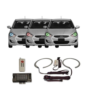 Kit de halo de faros RF multicolor RGB para Hyundai Accent 12-14 - Imagen 1 de 11