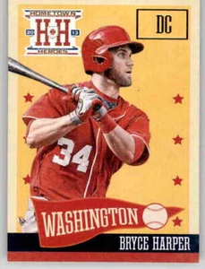 2013 Hometown Heroes State Bryce Harper Parallel Insert MLB PWE Nationals #213 - Picture 1 of 2